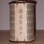 Egyedi neves ceruzatartó