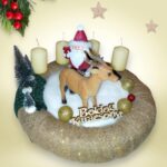 Adventi koszorú "Boldog Karácsonyt! "