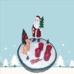 Adventi koszorú télapó