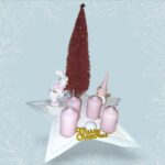 Hóemberes és Tündérlányos adventi dísz