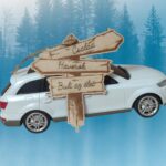 Egyedi visszapillantó tükör dísz