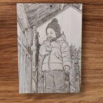 Fénykép alapján gravírozott falikép