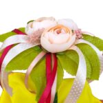 Boglárka ballagási csokor (púder)