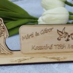 Esküvői ültetőkártya "nászpár"