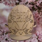 Húsvéti nyuszis asztali dísz