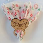 Esküvői szalvéta gyűrű