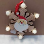 Ledes fa hópehely (Mikulás)