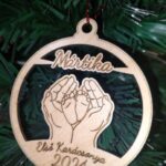 "Gyermek első karácsonya"karácsonyfadísz