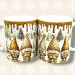 Karácsonyi manó bögre