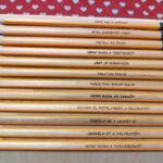 Inspiráló iskolai üzenetek ceruza készlet (grafit)