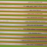 Történelmi évszámos ceruza készlet (grafit)