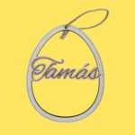 Neves fa tojás 9 cm