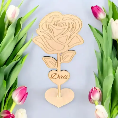 Talpas Anyák napi rózsa 25 cm (Dédi)