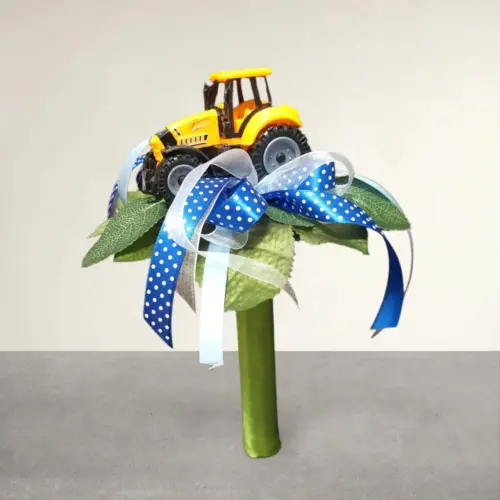 Ballagási csokor traktor 4