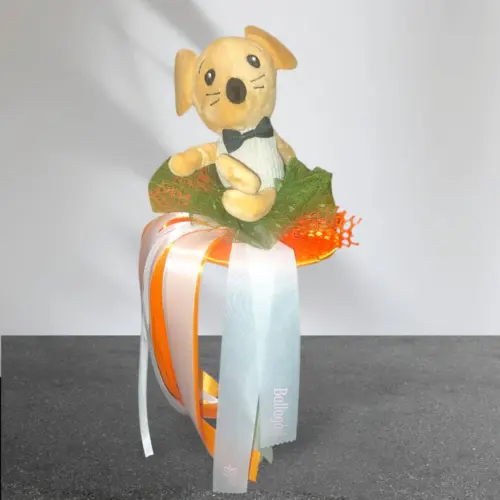 Ballagási plüss csokor egérke