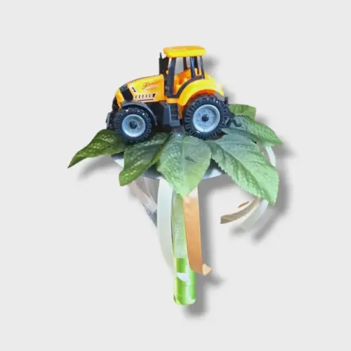 Ballagási csokor traktor 2