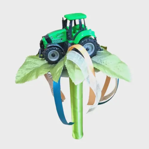 Ballagási csokor traktor 1