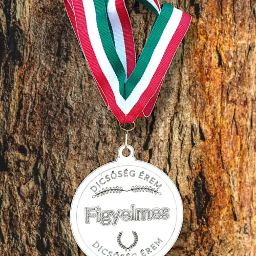Motivációs érem "figyelmes" 9 cm