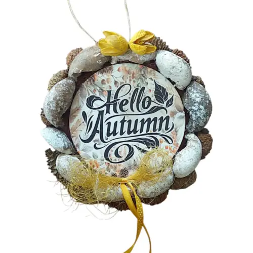 Őszi kopogtató hello autumn