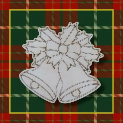 7 cm-es karácsonyi fa figura harang