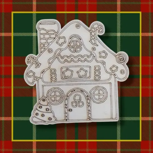 7 cm-es karácsonyi fa figura ház 2