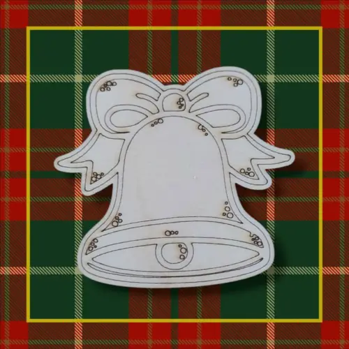 7 cm-es karácsonyi fa figura csengő