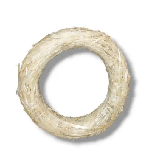 🌾 30 cm-es szalma koszorú alap