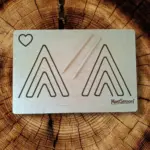 Jobb–bal agyfélteke fejlesztő kétkezes tábla 3. 37cm x 25cm - Image 3
