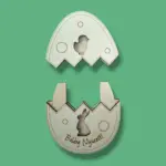 Húsvéti Fa Pénzátadó – „Boldog Nyuszit!” 12 cm - Image 3