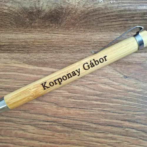 Egyedi neves fa toll 13,5 cm