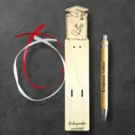 Ballagási fa toll egyedi névgravírozással 20 cm - Image 3