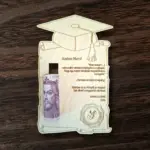 Egyedi ballagási pénzátadó 20 cm