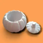 Gipsz tök 7 cm fedéllel
